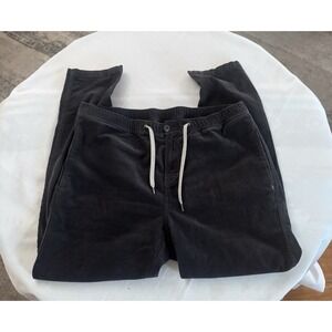 NWOT Vuori Mens Optimist Pant Charcoal Corduroy Athleisure Sz L/30